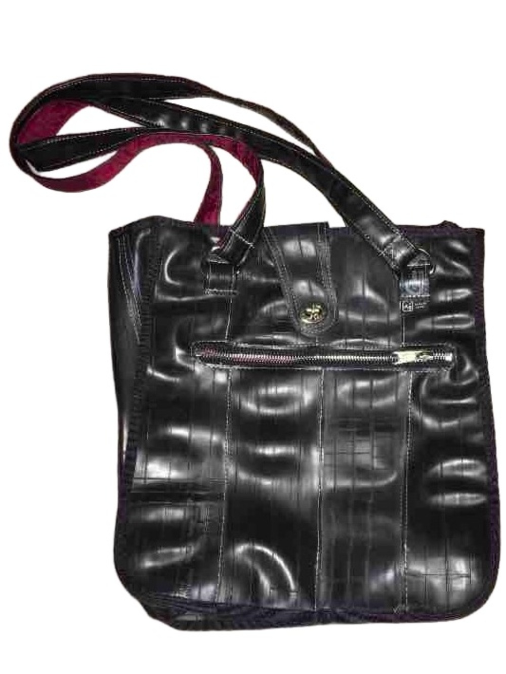 Recycled bike Tires Ravenna Tote.